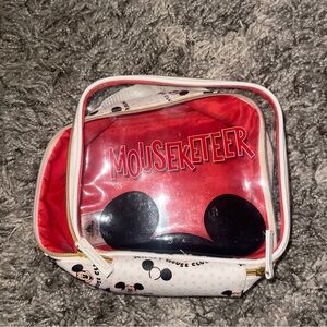 Disney Mouseketeer Red and Black Bag